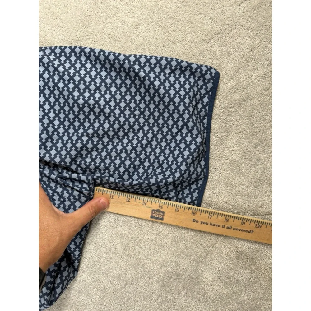 Fair Harbor Kids Boys Size XL (11-12) Anchor Swim Trunks Mist Seaview Lined
